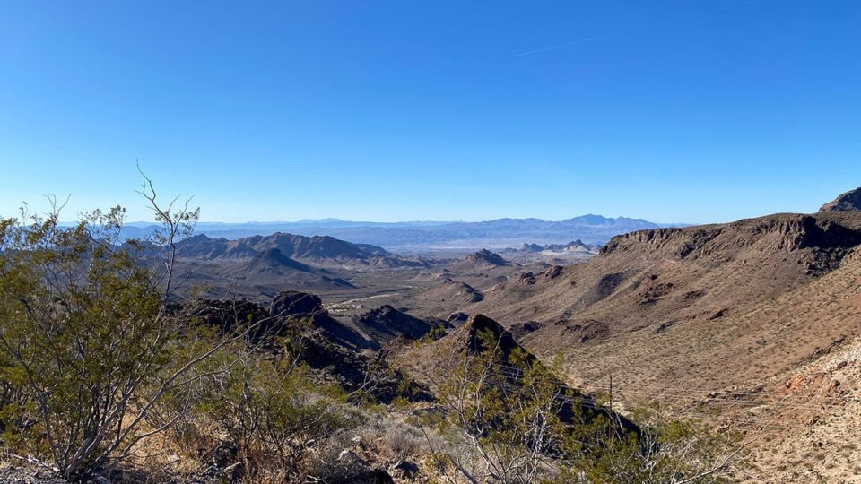 View from Mountain Top in Oatman, AZ - Beautiful Stop