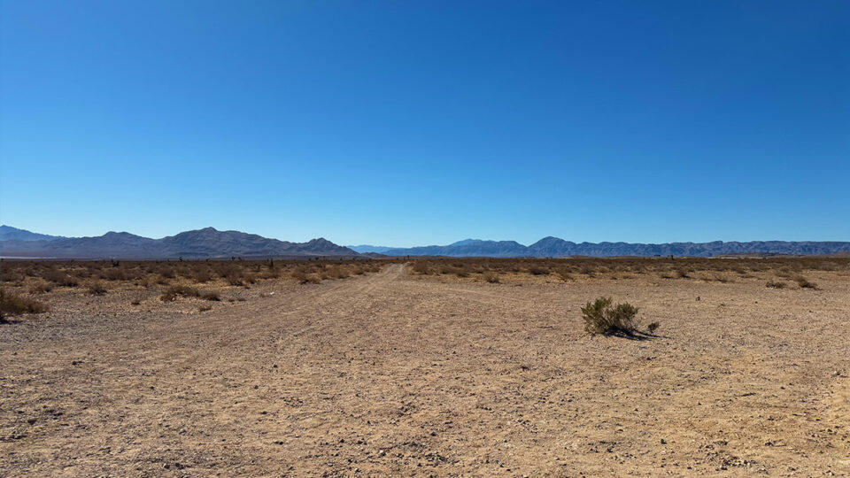 highway towards goodsprings