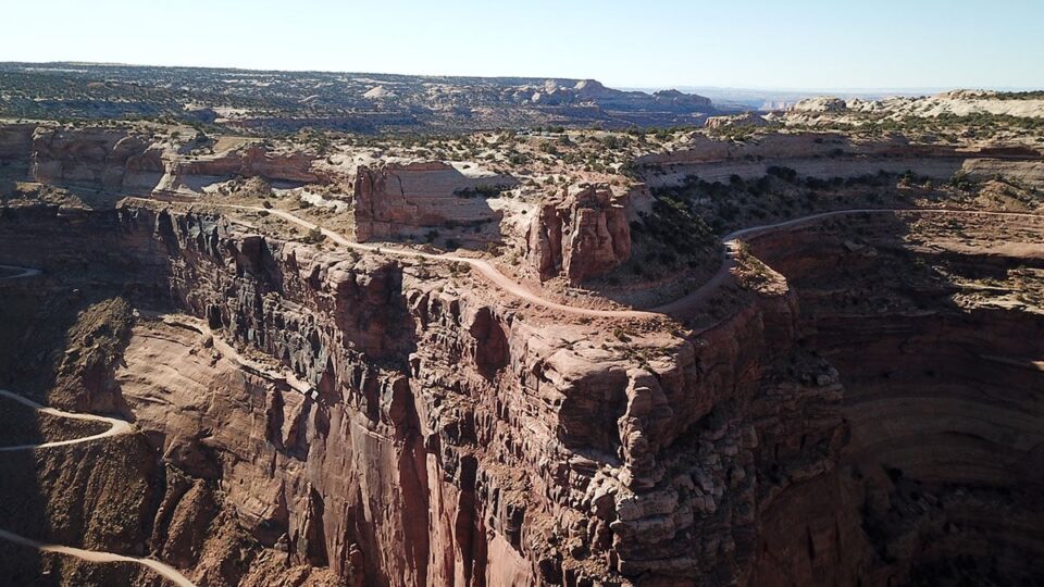 Amazing Scenery at Shafer Trail - Moab, UT