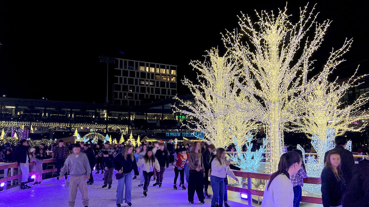 Glide Along the Ice Skating Trail