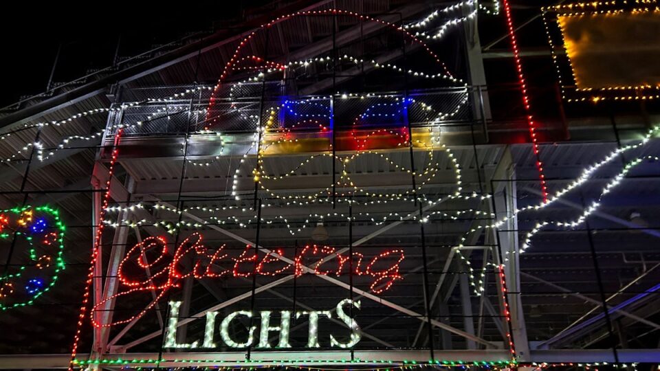 Glittering Lights at Las Vegas Motor Speedway