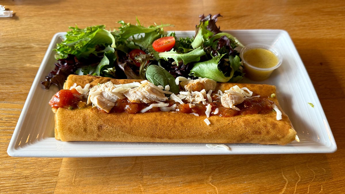 Mediterranean Savory Crepe