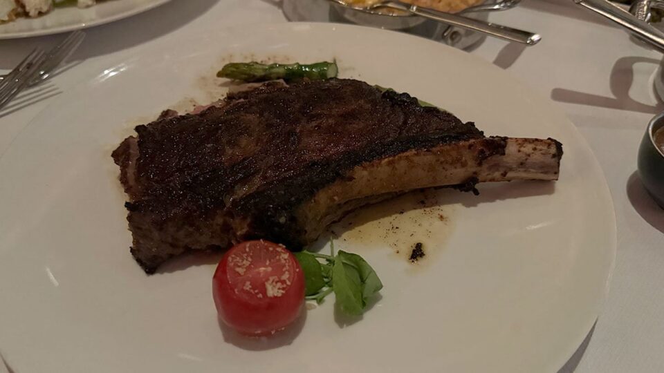 bone-in ribeye steak