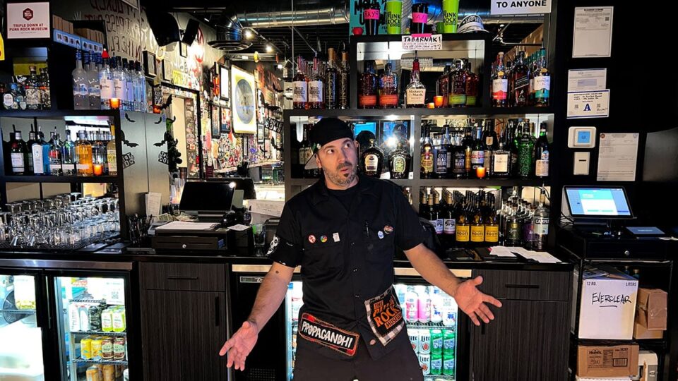 Bartender Gene at The Triple Down