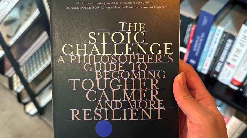 The Stoic Challenge by William B. Irvine displayed at The Writer's Block