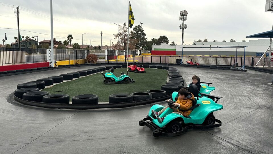 Go Karts for Toddlers at the Mini Grand Prix