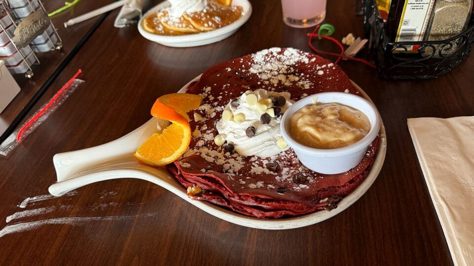 Red Velvet Pancake