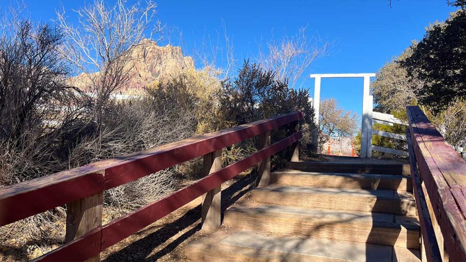 Trail at Spring Mountain State Ranch Park