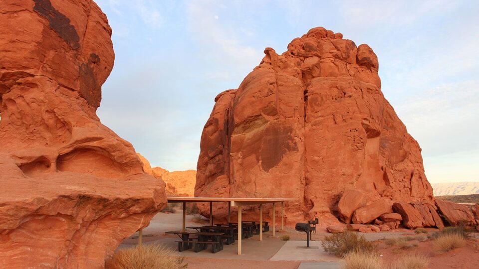 Atlatl Rock Campground Site