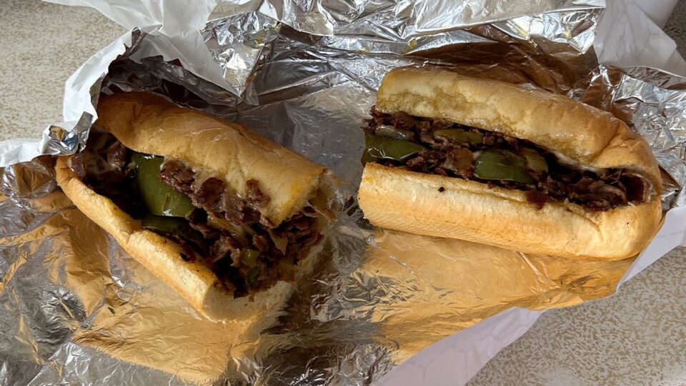 Bell Pepper Cheese steak No. 7