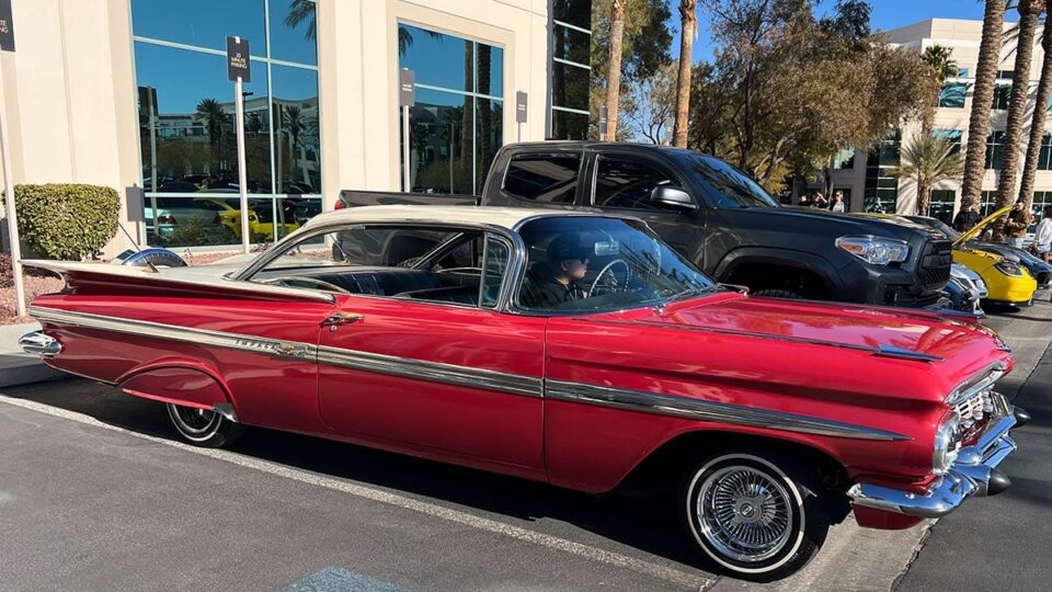 Chevy Impala Lowrider at Gears & Grinds Vegas