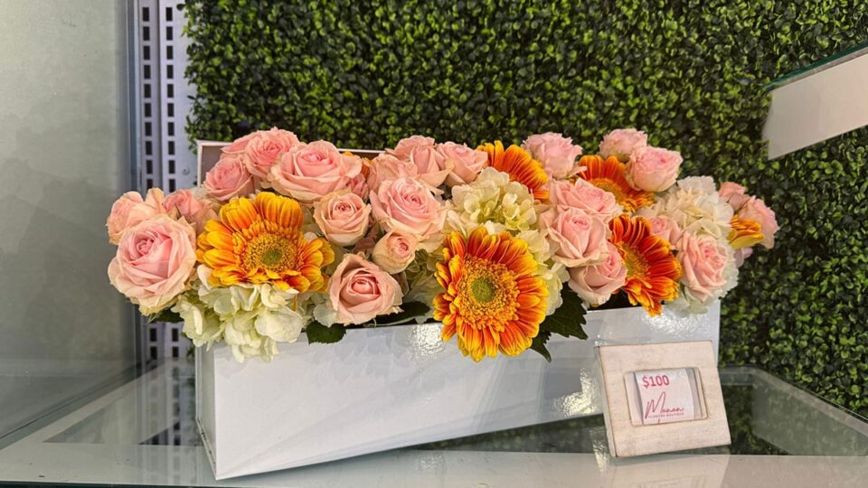 Flower Arrangement from Manan Bakery