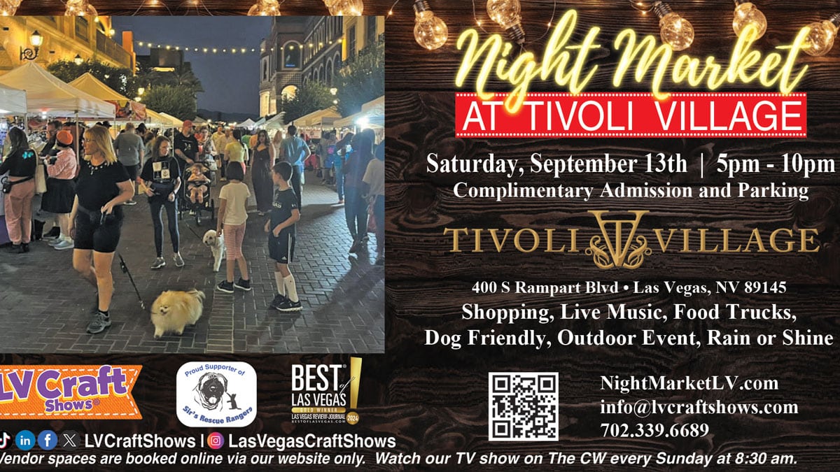 Tivoli Night Market - September 13 2025