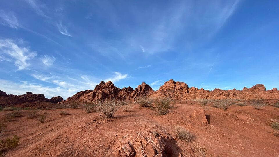 Valley of Fire Mountains