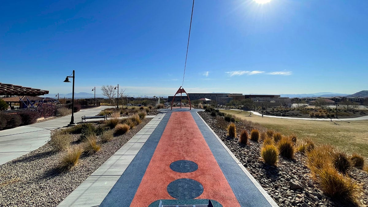 Zipline at Fox Hill Park