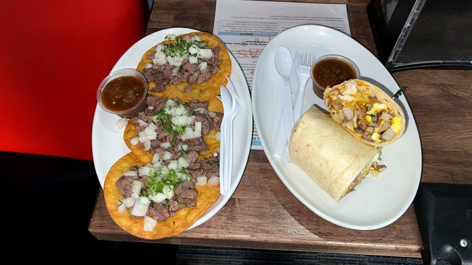 Carne Asada Burrito from Las Vegas Cue Club
