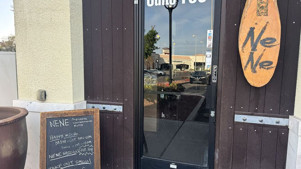 Front Door to NENE - Japanese Contemporary Bistro