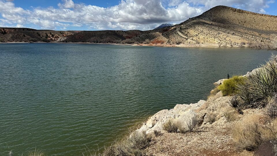 Gunlock Reservoir in Gunlock Utah