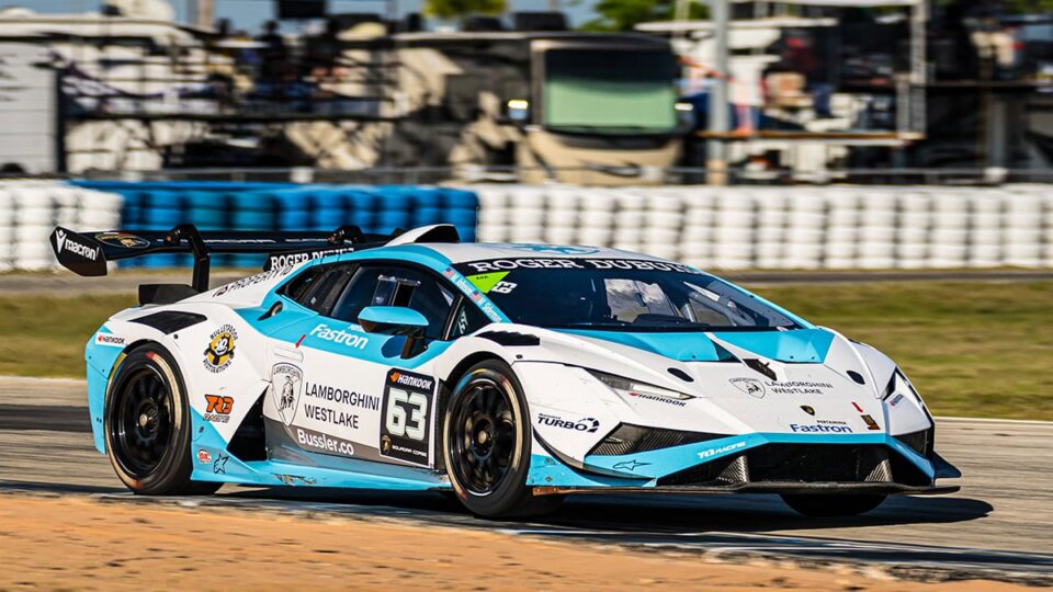 Lamborghini Huracán Super Trofeo Evo at the Lamborghini Super Trofeo Series Sebring