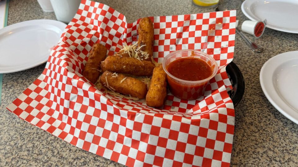 Mozzarella Sticks from Mustang Sally's