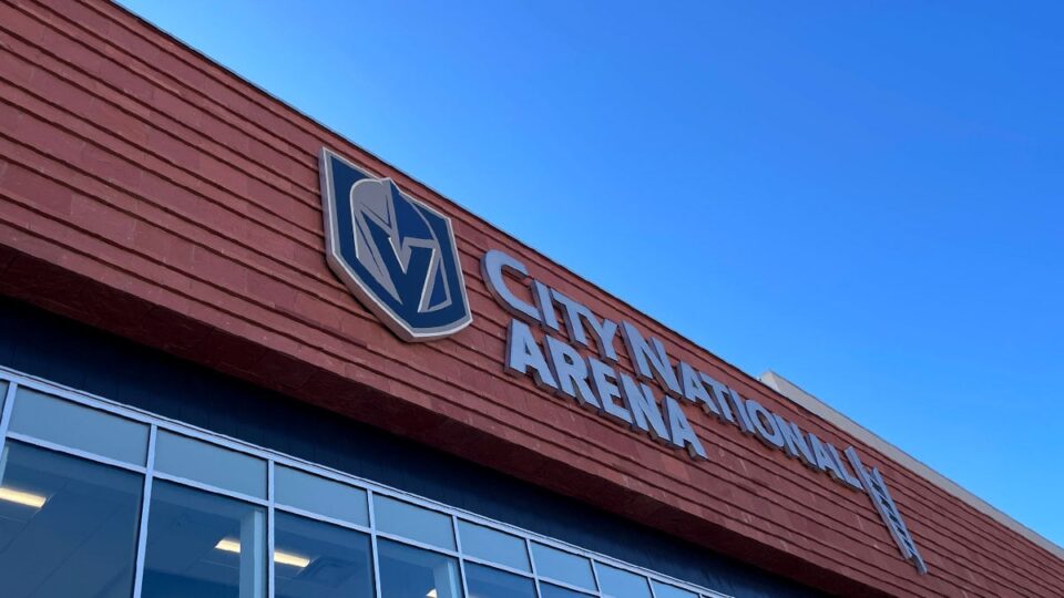 Outside Sign of City National Arena