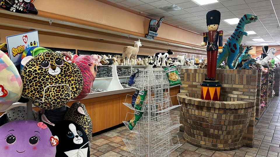 Plush Toys at Death Valley Nut & Candy Company
