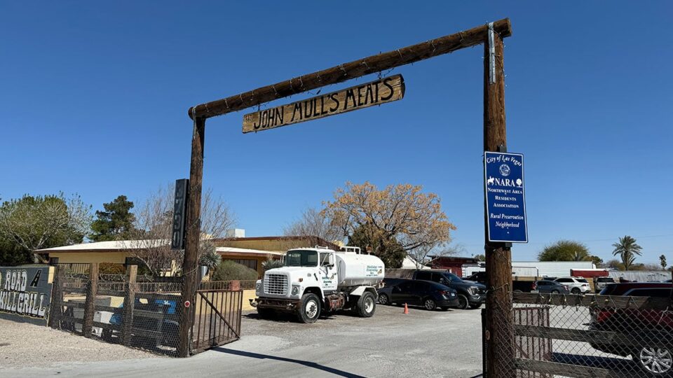 Ranch Entrance to John Mull's Meats - Road Kill Grill