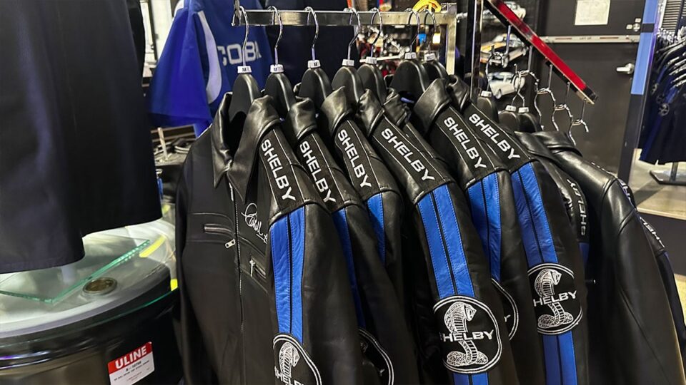 Shelby Cobra Jackets from the Shelby Heritage Center