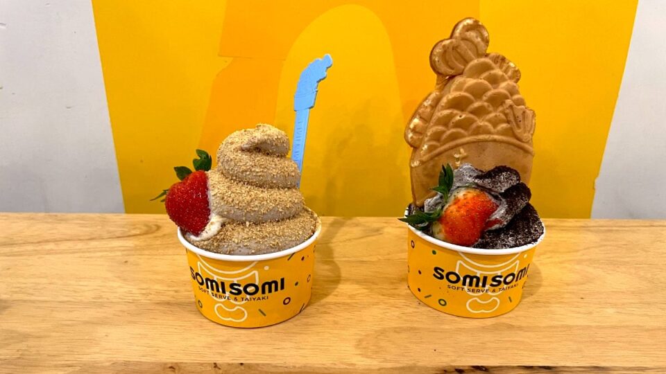 Soft Serve Ice Cream and Taiyaki from Somisomi Las Vegas