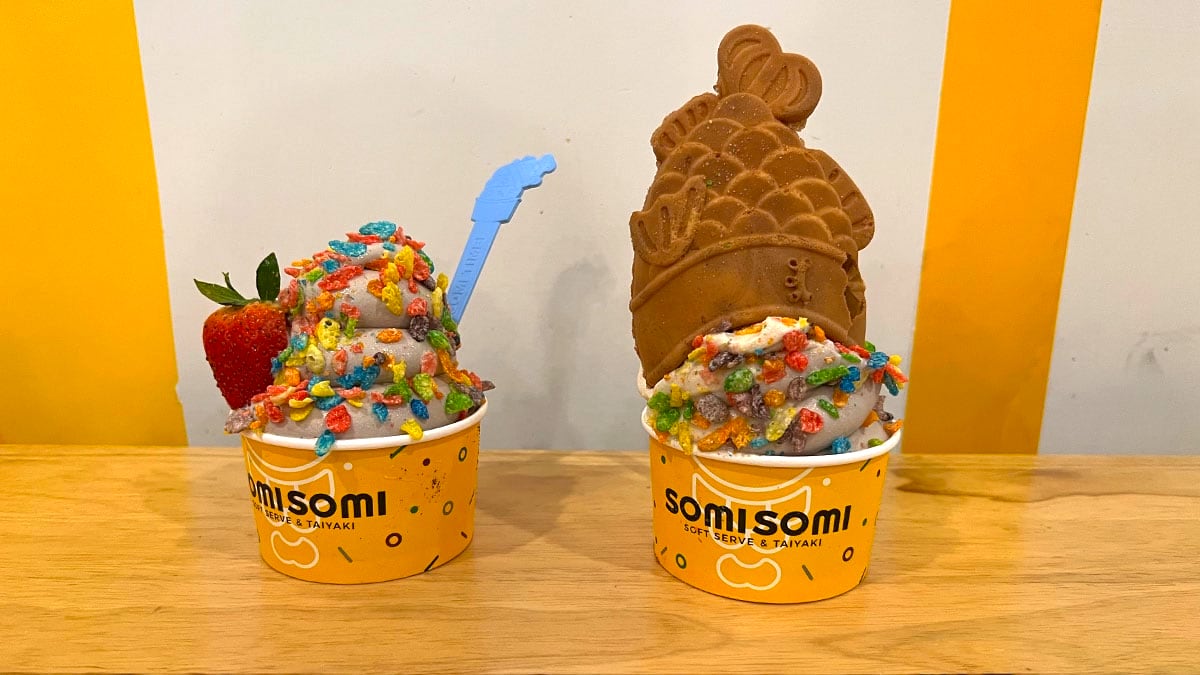 Somisomi Soft Serve with Taiyaki