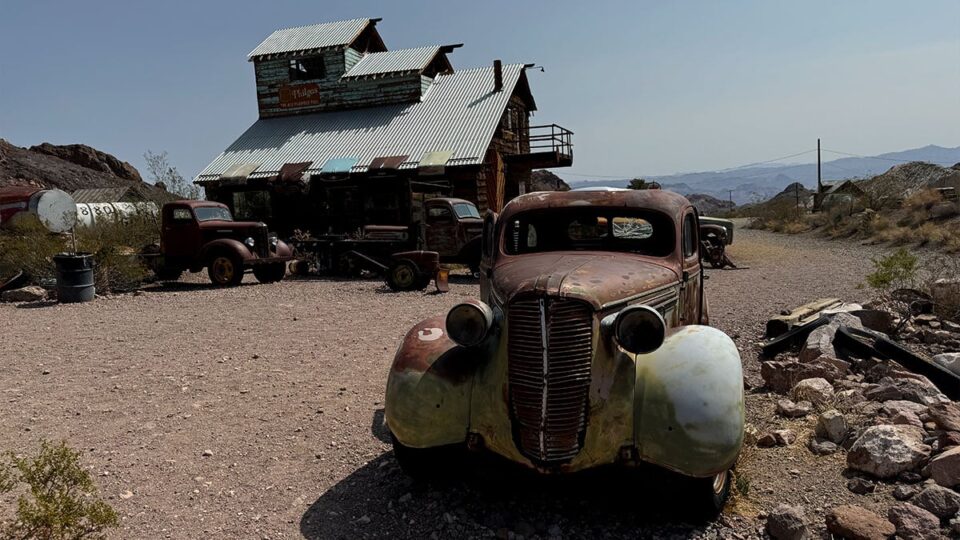 Vintage views at Nelson Ghost Town