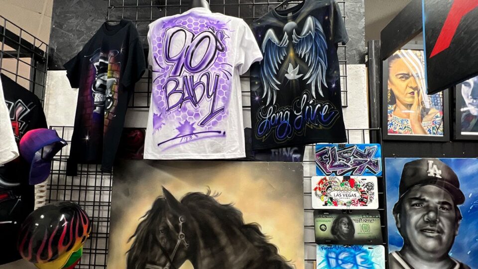Airbrush Apparel from Charleston Indoor Swapmeet
