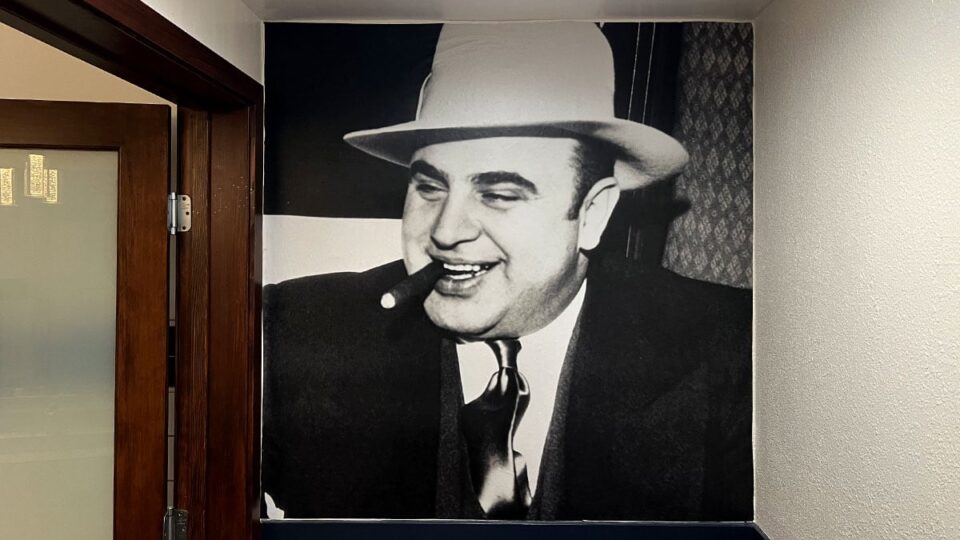 Al Capone Wall at Amore Taste of Chicago