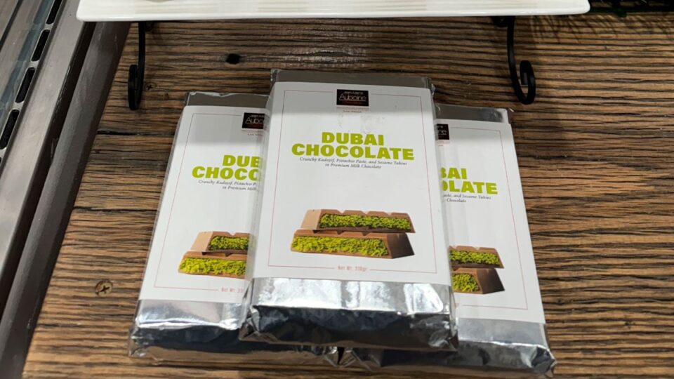 Best Dubai Chocolate in Las Vegas at Jean-Marie Auboine