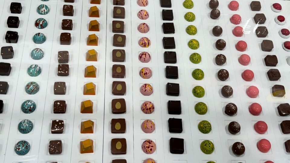 Different types of chocolates to mix and match