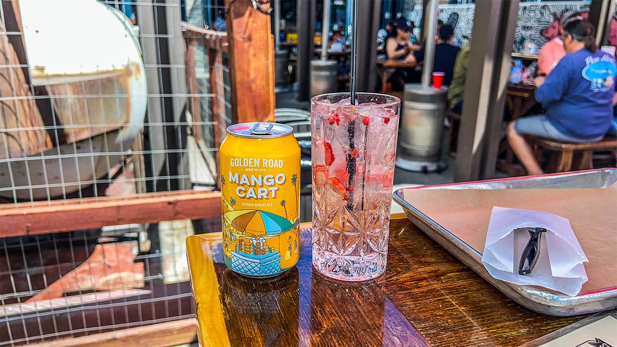 Drinks at SoulBelly BBQ