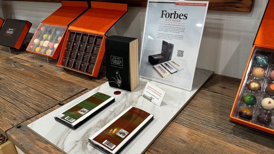 Jean-Marie Auboine Chocolates as appeared of Forbes Gift Guide