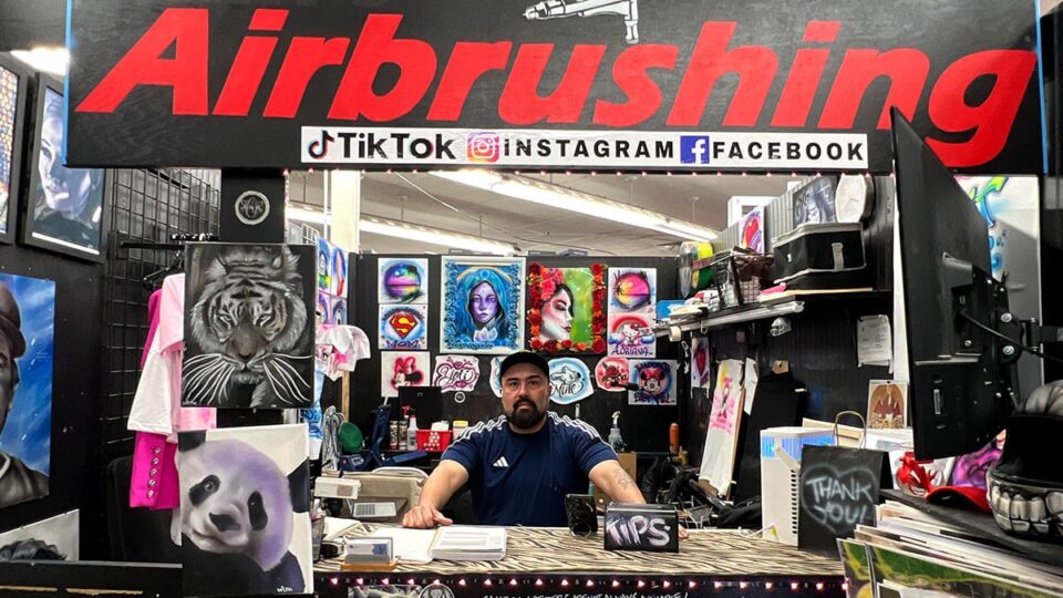 Luis Moreno Airbrush Artist Las Vegas