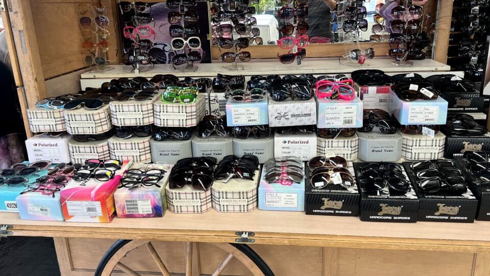 Sunglasses at Charleston Indoor Swapmeet