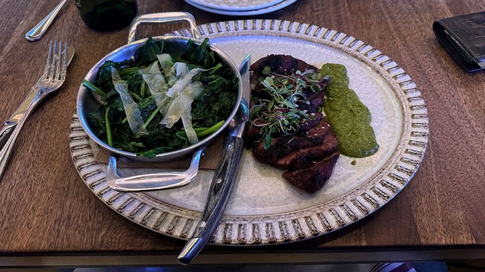 8oz Flat Iron Steak Chimichurri