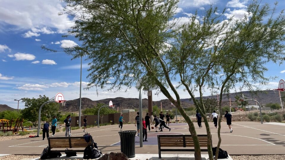 Basketball Courts at Stonebridge Park