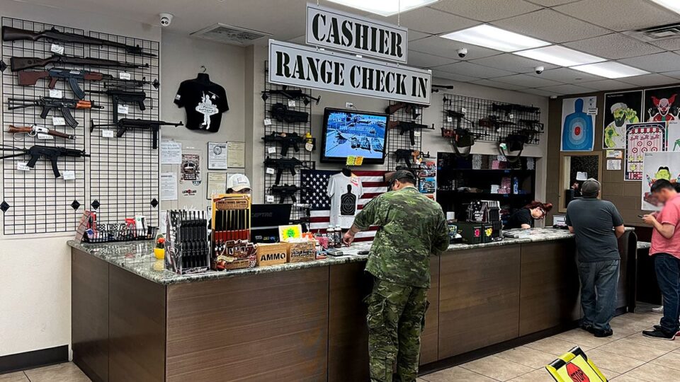 Check In Area at Battlefield Vegas