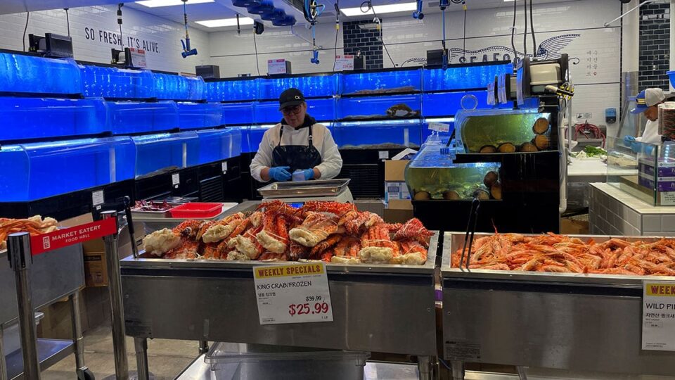 Fresh Sea Food at Hmart Las Vegas