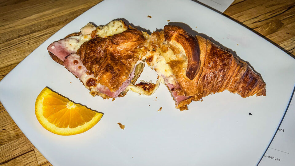 Ham and Cheese Croissant from Rosallie Le French Cafe