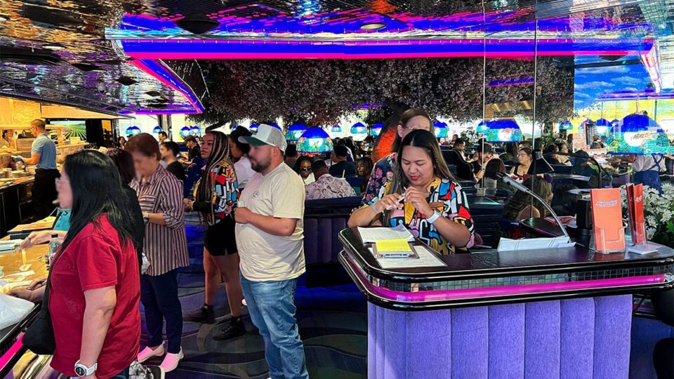 Host Area at The Peppermill