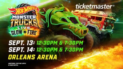 Hot Wheels Monster Trucks Live Glow-N-Fire