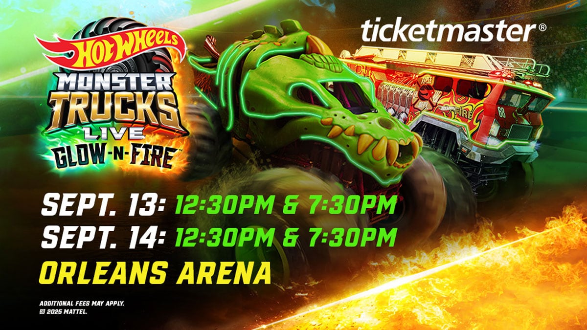 Hot Wheels Monster Trucks Live Glow-N-Fire