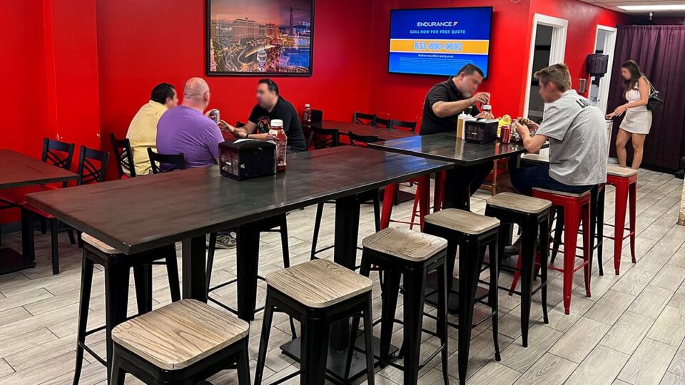 Inside Shawarma Paradise in Las Vegas