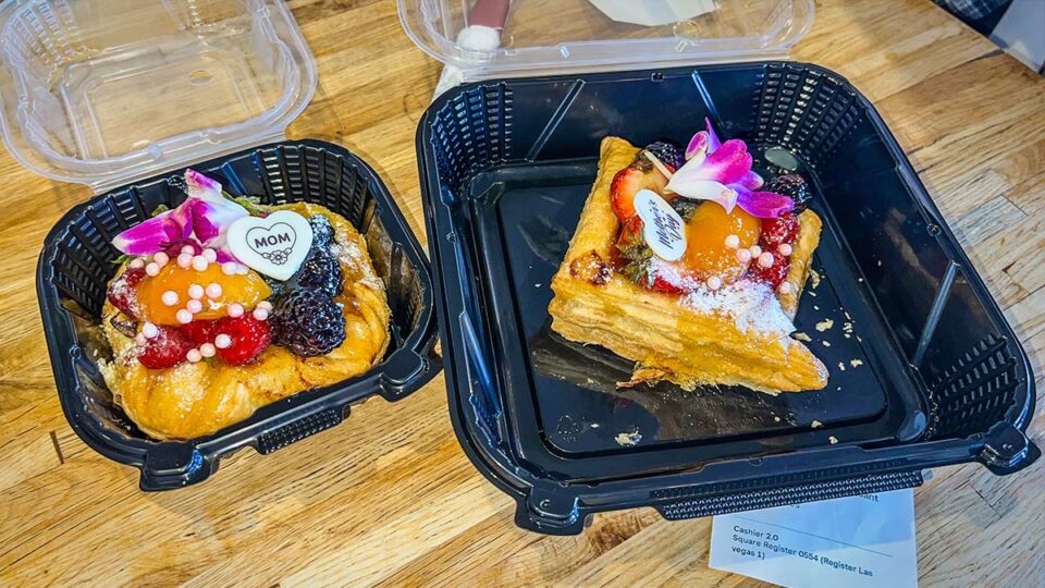 Mango Danish and Guava Danish at Rosallie Le French Cafe