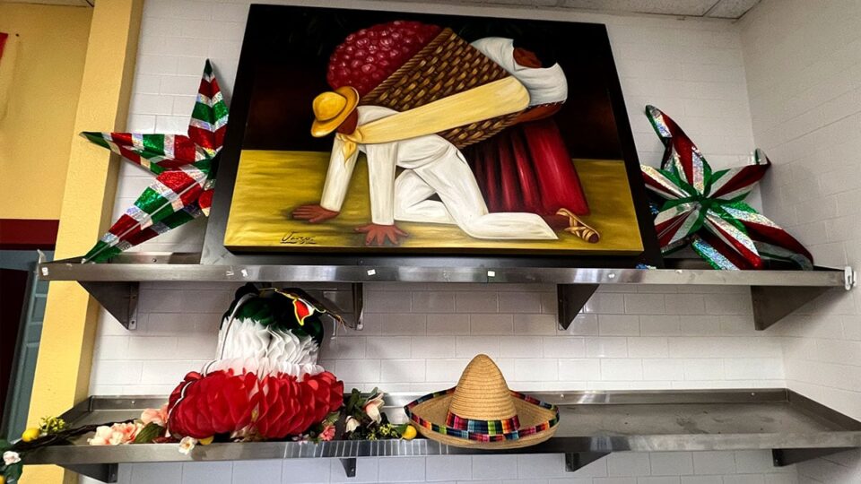 Mexican Art at Tacos Los Toritos